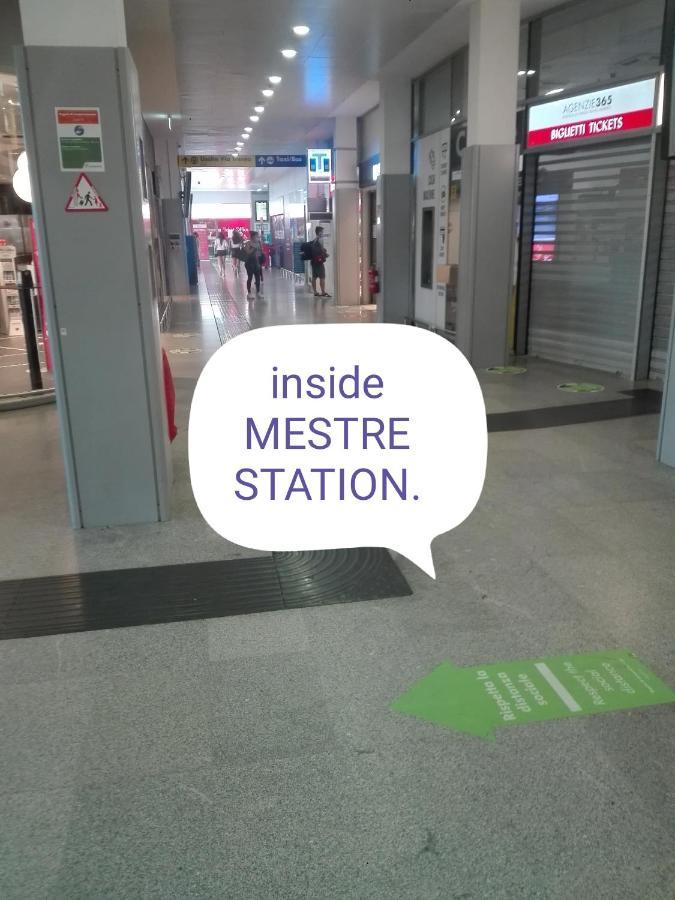Central Station Rooms Mestre Exterior foto