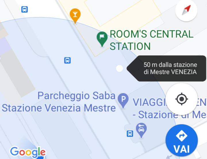 Central Station Rooms Mestre Exterior foto